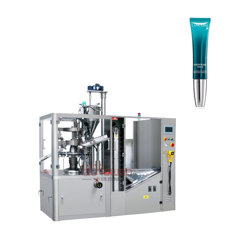 信賴推薦修顏乳定量灌裝封尾機，福建省維生素e乳軟管包裝生產(chǎn)線