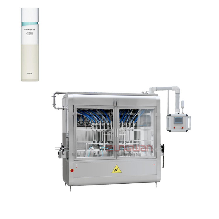 全自動(dòng)防曬露灌裝機(jī)，上海定量灌裝機(jī)品牌制造商