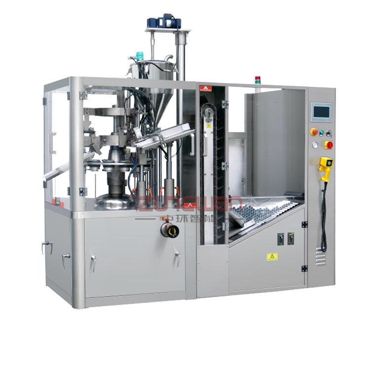 杭州定量膏體灌裝封尾機，全自動軟管封尾機品牌廠商